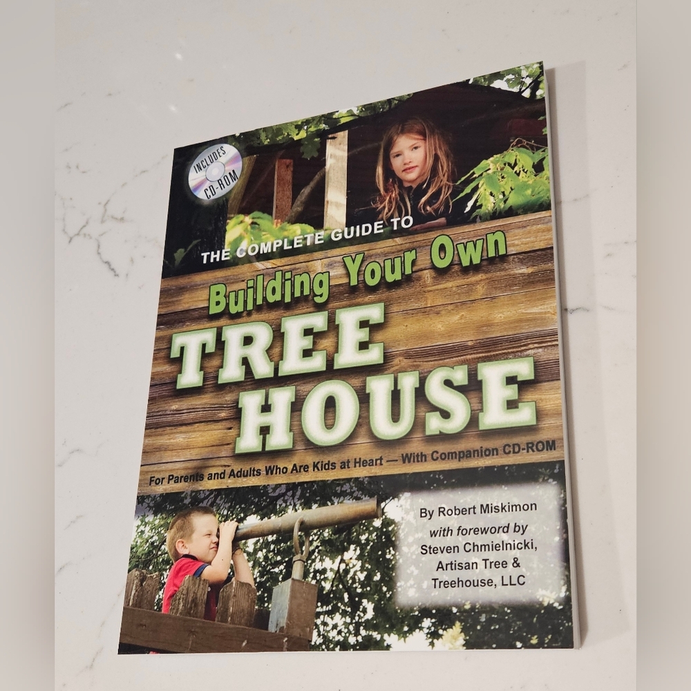The Complete Guide to Building Your Own Tree House Paperback Book DIY BOGO